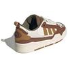 Adidas Originals Adi2000 Comfortable Versatile Non-Slip Durable Low-Top Skate Shoes Unisex Skate Shoes White Brown JR8348