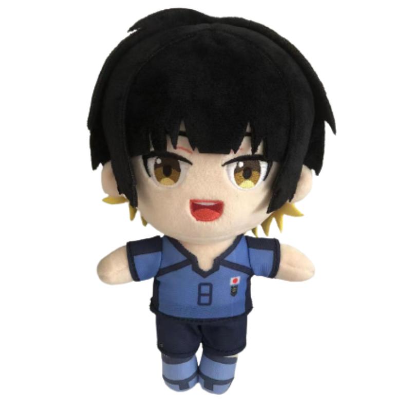 Lock Plush Blue Doll Seishiro Nagi Bachira Meguru Stuffed Toy Home Decor Gifts