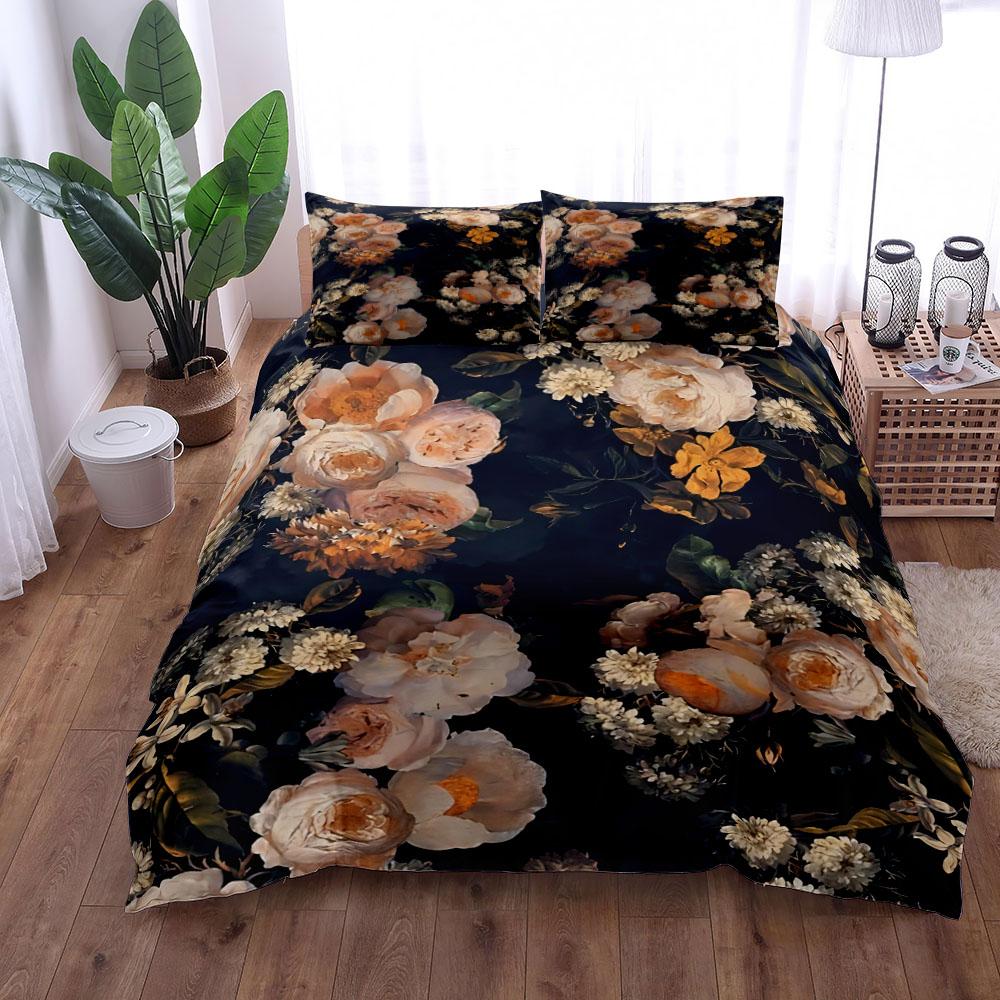 Exotic Garden Bedding Set King Queen Twin Single Size Duvet Cover Pillow Cases Bed Linen Set