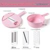9-in-1 Multifunctional Vegetable Cutter and 12-Piece Grater Set for Potato and Carrot Shredding