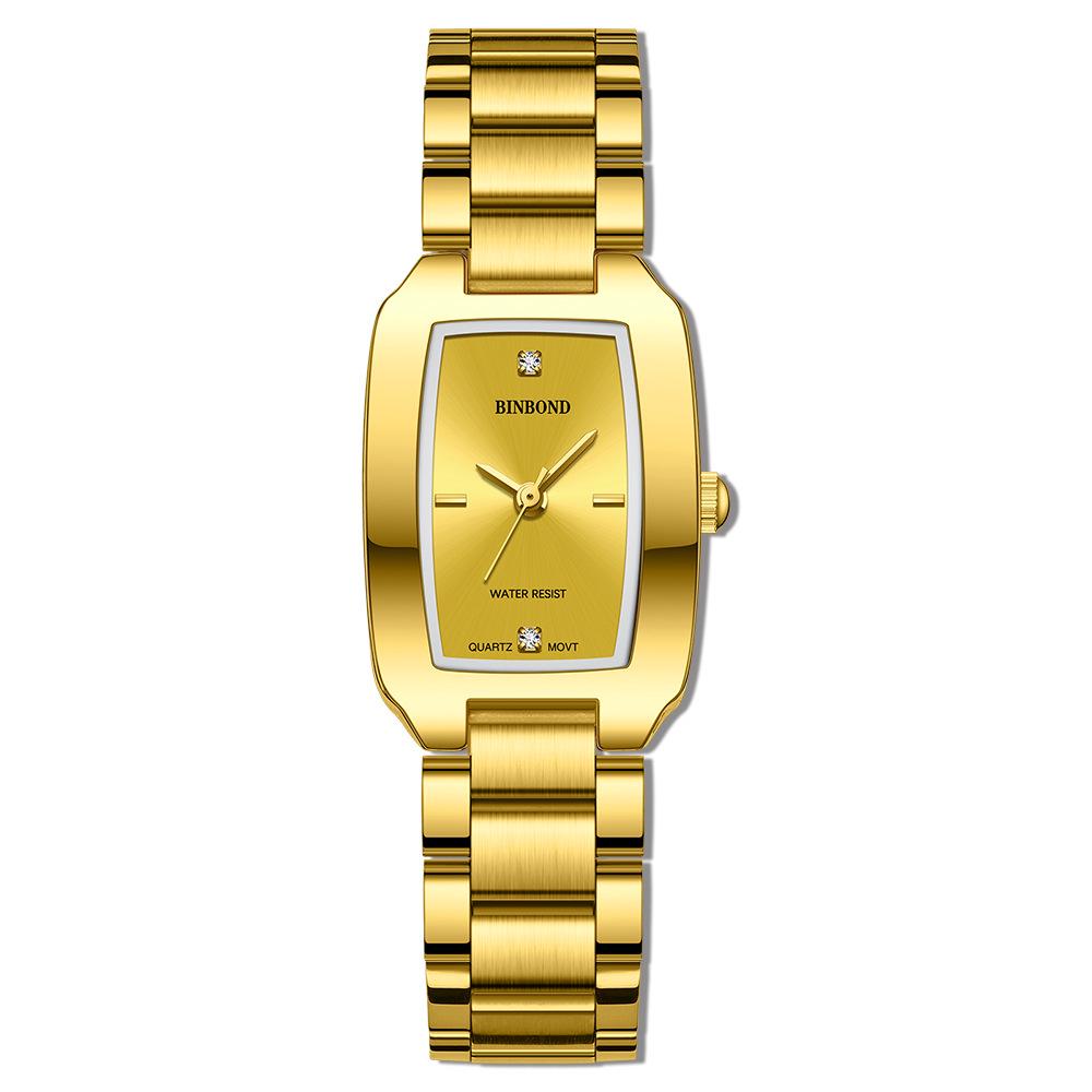 BINBOND Women's Fashion Waterproof Quartz Stainless Steel Watch