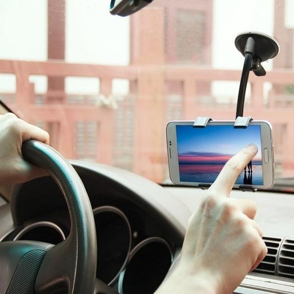 Universal Car Holder Desktop Lazy Bracket Kit Holder With Sturdy Abs Construction For All Phone Sizes