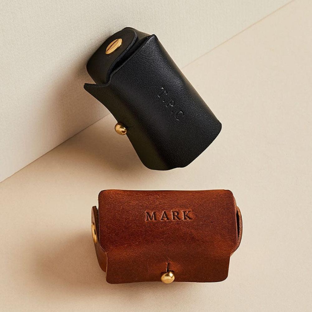 Wedding Ring Bearer Pouch For Dog Collar Leather Wedding Ring Box Holder Pet Supplies For Proposal Engagement Wedding Ceremony
