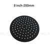 Brushed Rose Gold Rain shower head stainless steel Ultrathin water pressurize shower head in rose gold, Grey, brushed gold