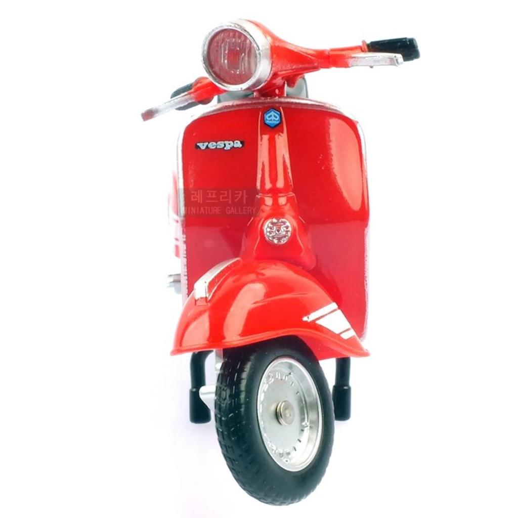 MSZ 1:1:18 Maßstab 1976 Vespa 200 Rally Druckguss Motorradmodell (MSZ927499RE)