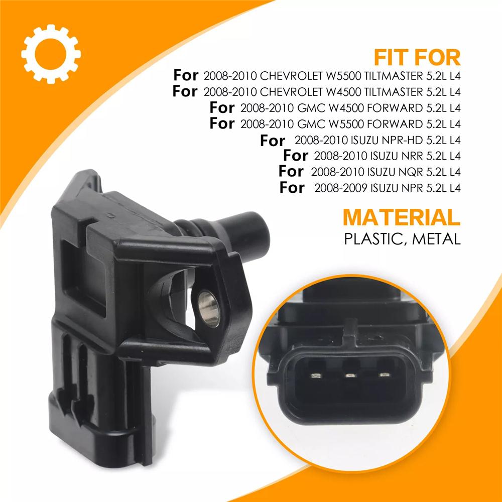 Automotive Manifold Pressure MAP Sensor for Isuzu NPR NQR Chevrolet W5500 W4500