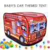 Děti Děti Stan Popup Hrací stan Hračka Zahrada Trávník Skládací Playhouse Hra Hasičské auto Stan House Bus Vnitřní Venkovní hra