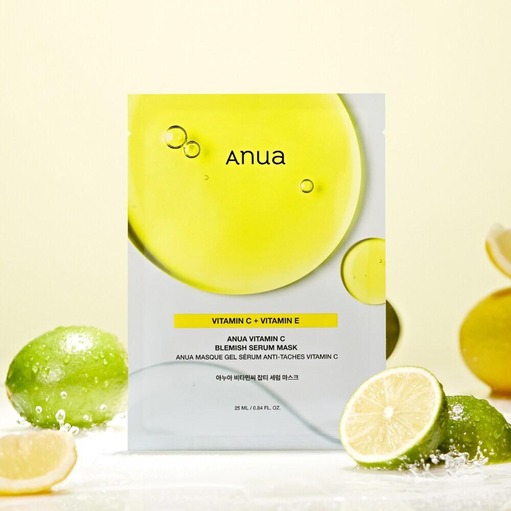 Anua Green Lemon Vita C Blemish Serum Mask (1 Sheet)