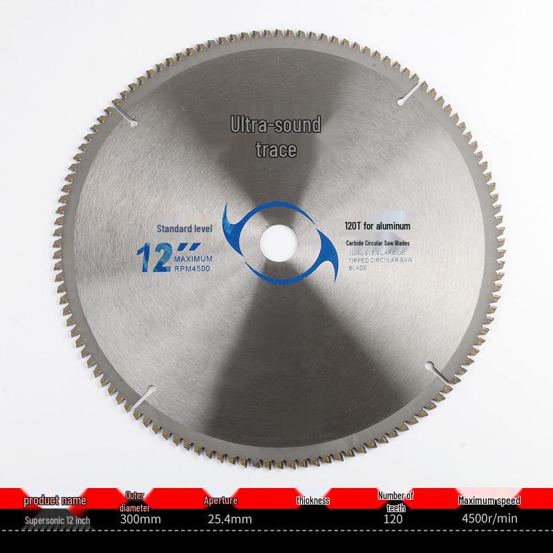 10" Woodworking Saw Blade - 255MM/300MM Cutting, 14" Steel & Alloy Wood Saw Blade