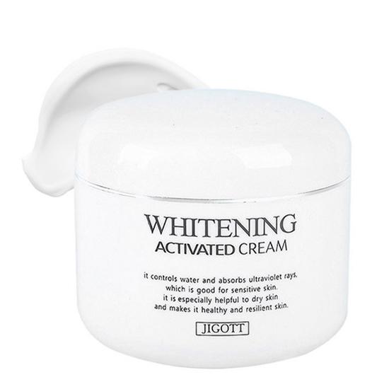 JIGOTT Отбеливающий Активирующий Крем 100 мл – Осветляющий и Антивозрастной Двойного Действия 100ml