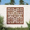 Vidaxl Garden Wall Decoration, 55X55 Cm, Corten Steel