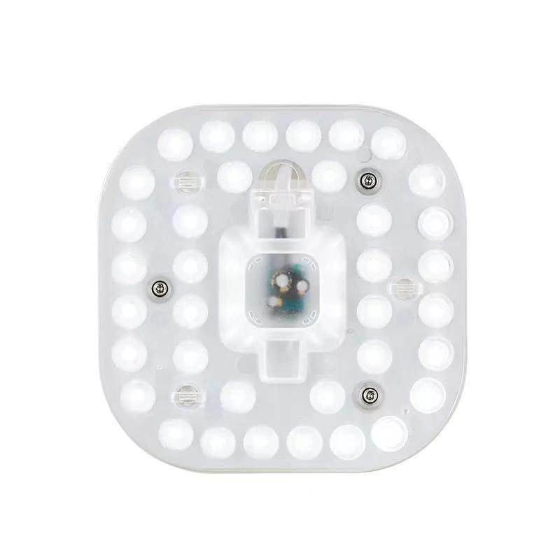 

12 Вт 18 Вт 24 Вт 36 Вт Светодиодная кольцевая панель Circle Light SMD2835 AC220V Светодиодная квадратная потолочная панель круглая лампа Warm white 36W 220V