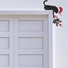 Funny Door Toppers Decor Creative Door Frame Corner Sign Christmas Door Corner Home Ornament