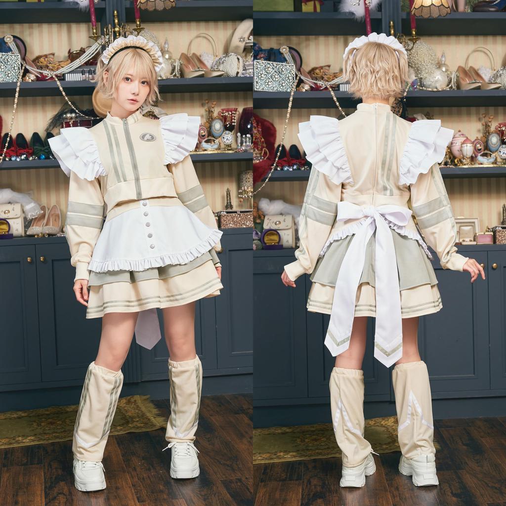 Clearstone Kill Fernzusammenarbeit Cosplay Halloween Trikot Made One Piece Weiß Damen