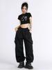 Trendy High Waist Loose Cargo Joggers for Women