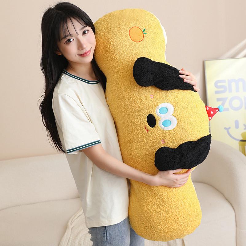 Cartoon Dog Cloud Plush Pillow Cushion With Removable Cover For Bedroom Decor