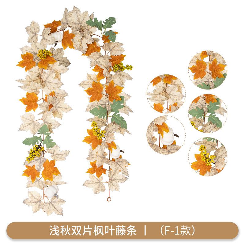 

Имитация кленового листа, виноградная лоза, домашний обеденный стол, зеленое растение, украшение, День благодарения, имитация виноградной лозы, осень, Хэллоуин