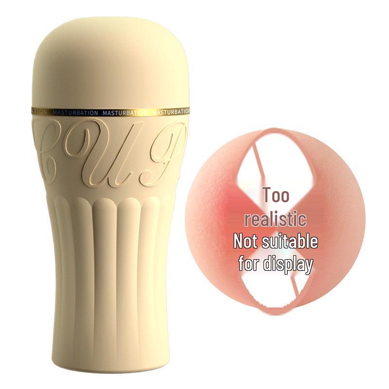 Come Joy Cola Airplane Cup Male Desensitization Trainer - Adult Male Masturbation Toy