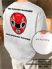 Red Power Ranger T-shirt with Double-sided Print
