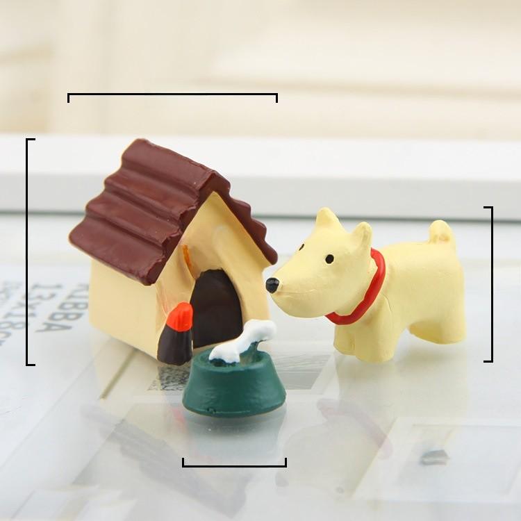 Animal Duck Cartoon Micro Landscape Figurine Decor Set For Gift And Decor Home