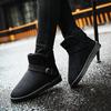Thick-soled snow boots women's 2025 new winter thickened velvet short boots warm bread non-slip cotton shoes