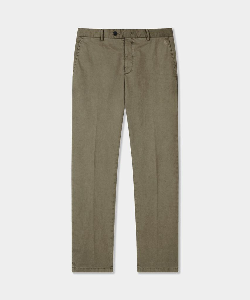 BIRBANTE Sondrio Garment-Dyed Chino Pants - Beige