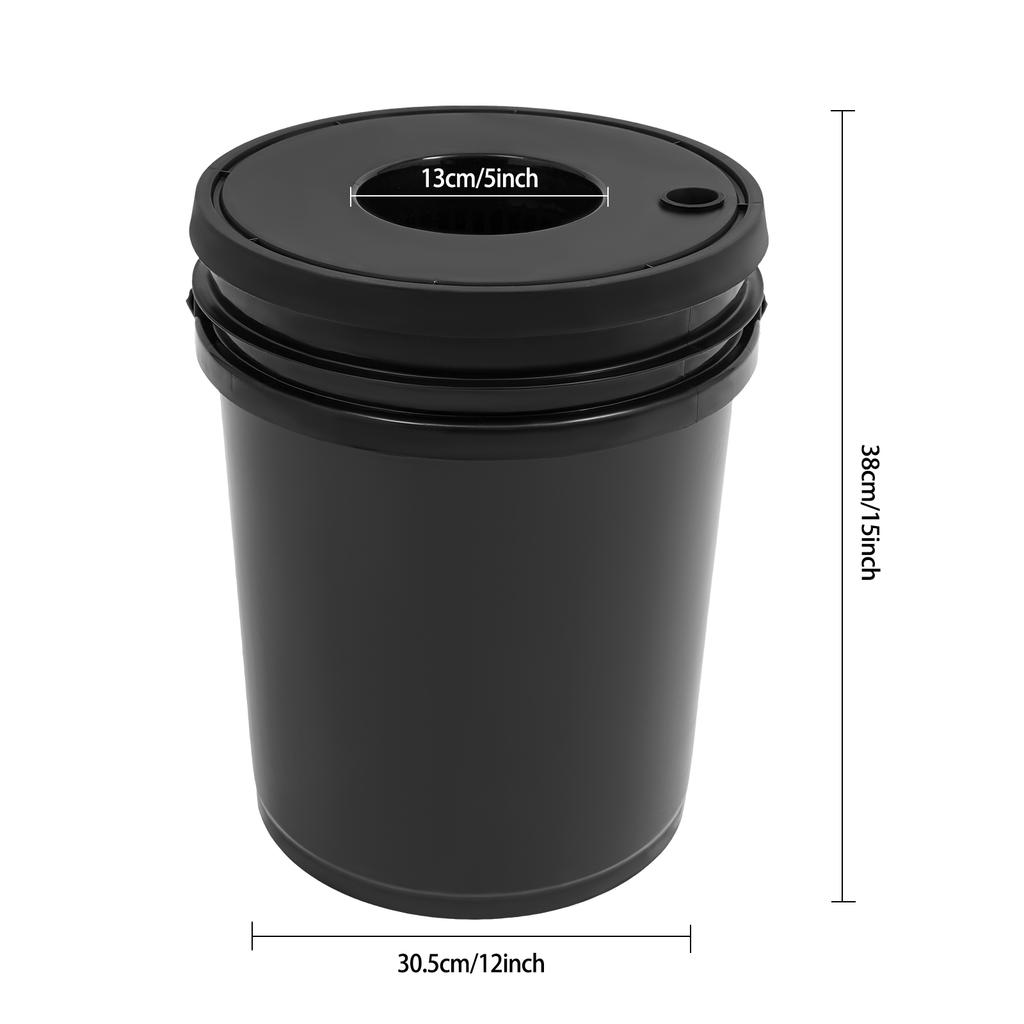 Hydroponics Growing System Kit 4 Buckets 20L Home Garden for Vegetables Flowers Herbs Indoor Outdoor