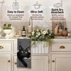 Black Cat Kitchen Dish Towels, Cat Lovers Mom Dad Lady Gifts Decorative Hand Towels for Bathroom Kitchen, Pet Lover Gifts, 16x24 Inch