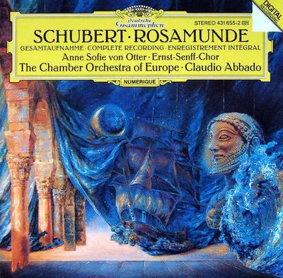 CD CLAUDIO ABBADO ANNE SOFIE VON OTTE  Schubert Rosamunde Princess Of Cyp 4316552 Deutsche Grammo Europe Classical Used