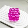 Maltose Clear Bubble Cube Fidget Soothing Sensory Squeeze Toy Non-Toxic Slow Rebound Asmr Toy Anti-Anxiety Alleviate Adhd Gift