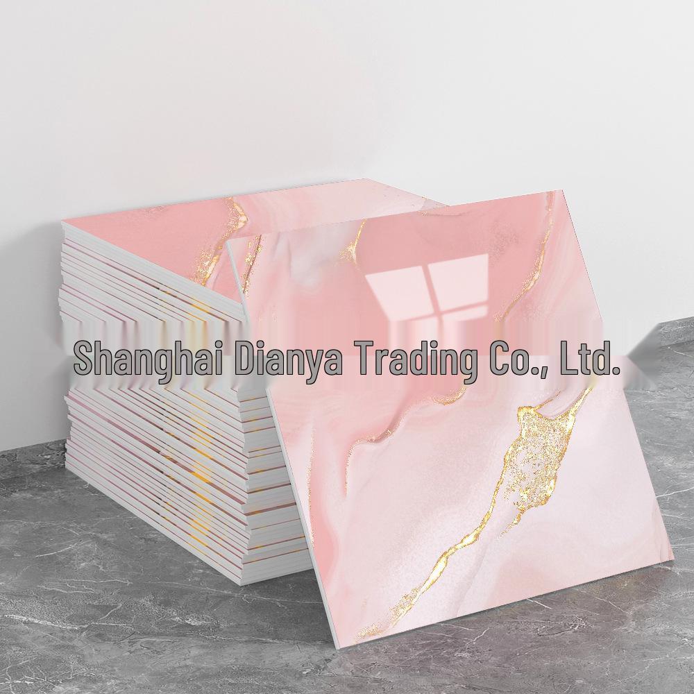 Fliesenimitat 3D Wandaufkleber: Selbstklebende Aluminium-Kunststoff-Paneele für Badezimmer- und Küchenrenovierung.