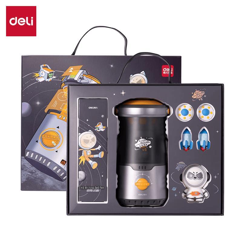 Deli Starlight Journey Electric Stationery 6-Piece Set
