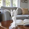 3D Printed Ghost Woman Sculpture Spirit Statue for Modern Home Decor Minimalist Spooky