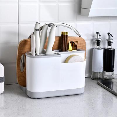 Multifunctional Kitchen Cutlery Storage Cylinder Storage Box Chopsticks Barrel Pot Cover Rack Knife Holder Kitchen Accessories