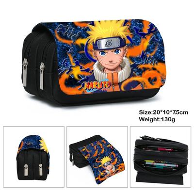 Naruto Naruto Pencil Case Estojo de lápis para alunos do ensino fundamental e médio