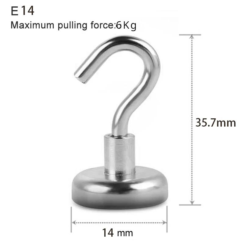 Accessories Magnet Home Decoration Hanger Garden Hook Hanging Adhesive Wall Hooks Strong Magnetic Hook Keys Holder Kitchen