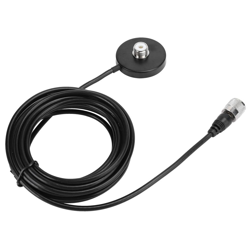 Antenă radio mobilă pentru vehicul Base magnetică Sucker Magnet Mount Base Cable pentru radio auto