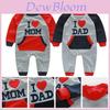 Premium Quality Newborn Tracksuit Baby Boy Girl Cotton Bodysuit Jumpsuit Clothes Set
