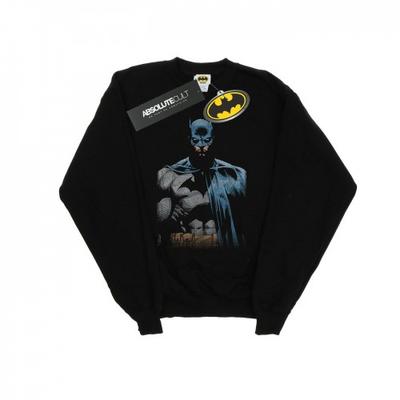 Womens/Ladies Batman Close Up Sweatshirt