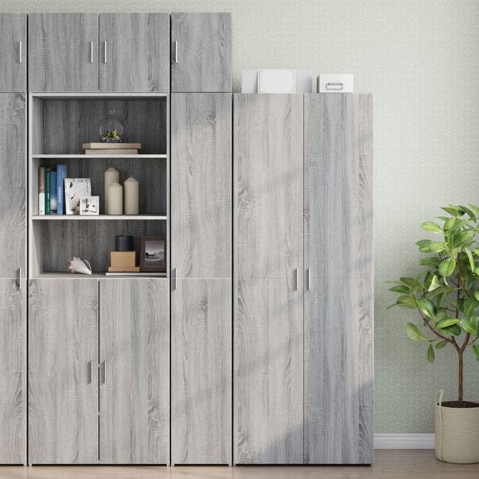 VidaXL Armoire murale sonoma gris 30x42,5x40 cm bois d'ingénierie 846094