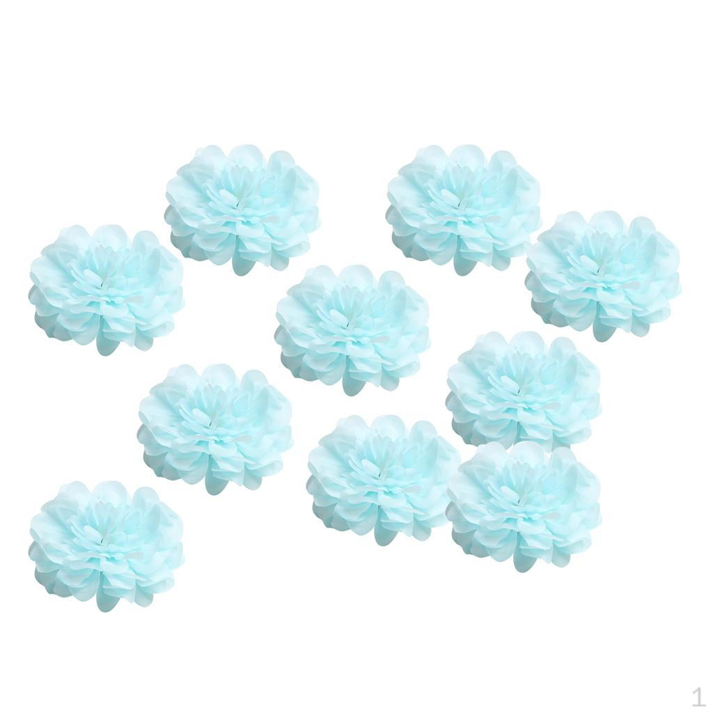 10 Pieces 9cm Artificial Silk