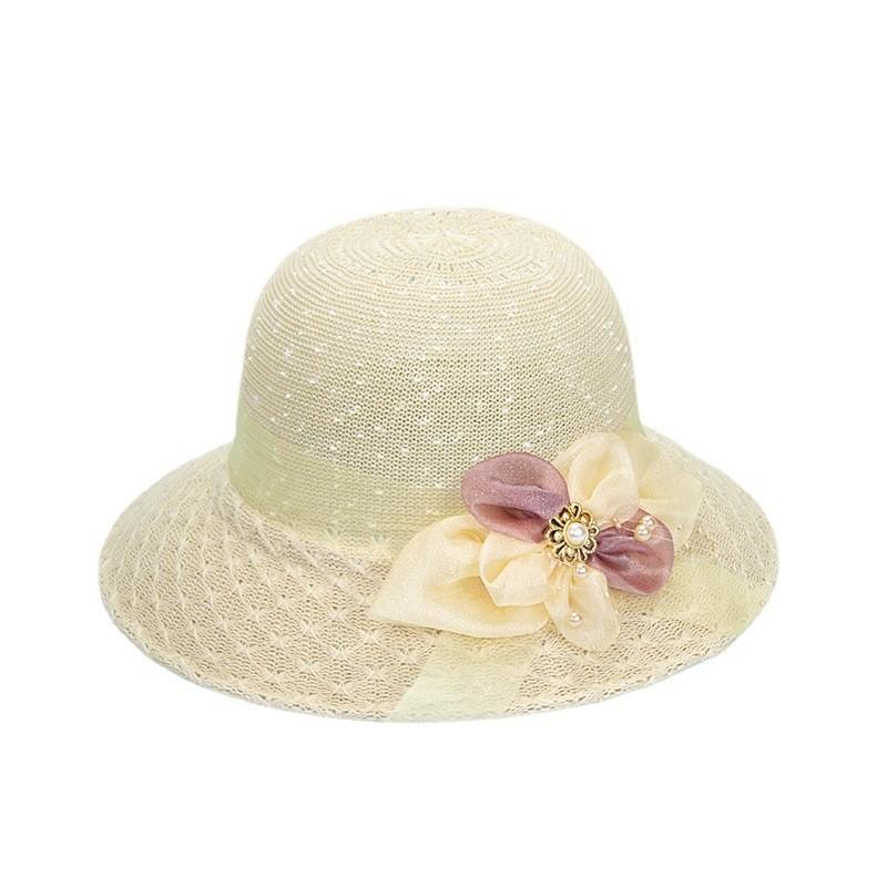 Wide Brim Sun Hat For Ladies With Waterproof And Sun Protection Features For Summer Travel Wear