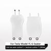 For Tesla Model YL 6-Seater Car Ice Silk Seat Cover Cushion Breathable Comfortable Seat Protector Pad Car Interior Accessories