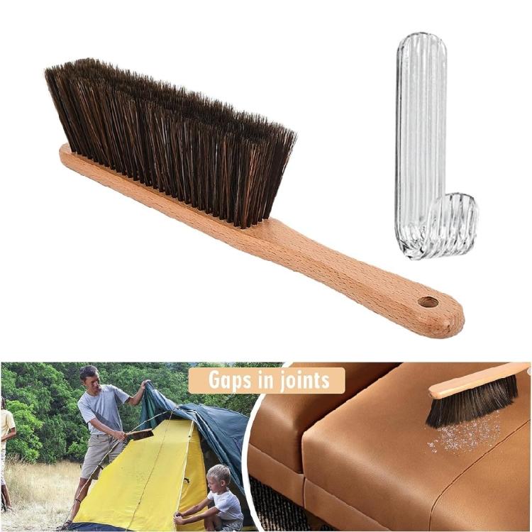 Hand Broom with Soft Dense Bristles for Furniture and Car Dusting Brush Duster for Furniture, Drafting