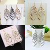 Trendy European And American Stylish Punk Spiral Earrings For Fashionable Women