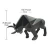 Exquisite Decoration Bulls Sculpture Made Of Resin Bull Statue Ornament Resin Bull Sculpture