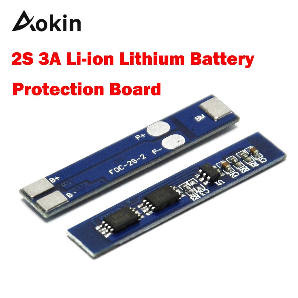 2S 3A 7.4V/8.4V BMS Protection Board Module For Li-ion 18650 Battery Packs - Charger & Safety Circuit