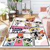 Custom 1Pc Powerpuff Girls Adventure Rug Office Carpet Indoor Outdoor Entrance Doormat Nonslip Soft And Comfortable Living Room D491517