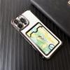 Luxury Shockproof Phone Case For iPhone 16e 16 15 14 Pro Max 13 12 mini 11 Xs XR 7 8 Plus SE Transparent Card Slot Bag Cover