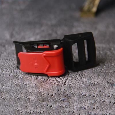 Plastic Motorcycle Helmet Lock Buckle Adjustable Quick Release Bicycle Helmets Buckle Fastener Secure Connector